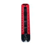 XIAOQENAN Drawing Compasses Woodworking Compasses Scriber Metric Inch Double Scale Ruler Fixed-point Marking Gauge 195mm