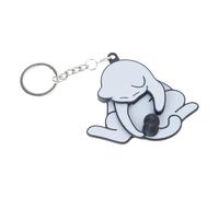 XIAOQENAN Funny Cats Playing Eggs Holder Lightweight Keychain Accessory For Daily Use Backpack Or Purse Decoration Fun Toy Keychain