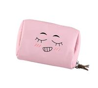 XIAOQENAN Funny Nylon Makeup Pouches Multi Compartment Handheld Travel Cosmetic Bag Contemporary Storage Case For Women Men Unisex Makeup Bag