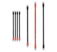 XIAOQENAN Golf Cart Heavy Duty Copper Battery Cable 4AWG Thickened Lugs Enhanced Conductivity Club Car Golf Cart Battery Connection