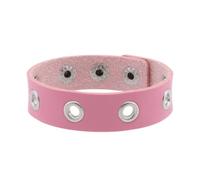 XIAOQENAN Leather Wristband Hand Jewelry Gothic Stylish Wristband Unique Leather Strap For Woman Man Gothic Hand