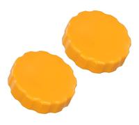 XIAOQENAN Lemon PVC Sand Fan Drain Canopies 2 Pack Permanent Outdoor Use Stream Optimization Pool Maintenance Bright Lemon