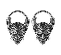 XIAOQENAN Pack Of 2 Stainless Steel Nose Septum Rings Hoop Cartilage Piercing Jewelry Unisex Piercing Jewelry For Fashion Lover Nose Rings