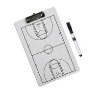 XIAOQENAN Reusable Board Portable Volleyball Coaches Board Football Volleyball Training Competition Coaching Clipboard Portable Strategy Clipboard