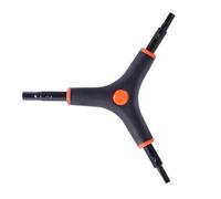 XIAOQENAN Road Bike Y Shape Hexagonal Wrench Portable 3 Way Hexagonal Wrench Wear Resistant Inner Spanner Easy to Use Y-Shape Bicycles Repair Tool