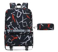 XIAOQENAN School Backpack With Pencil Case Set Laptop Bag Large Capacity Daypack Teenager Casual Book Bag For Various Occasion Laptop