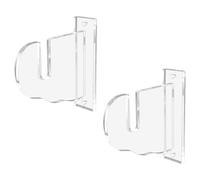 XIAOQENAN Skateboard Display Rack Clear Acrylic Skateboard Storage Hanger Stand Long Board Wall Holder For Bedroom Store Office Wall Mounted Horizontal Storage Rack