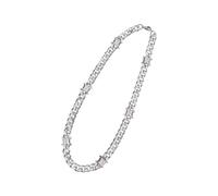 XIAOQENAN Stainless Steel Cuban Neck Chain With Edgy Thorn Detail Ideal For Trendsetters Seeking A Stylish Piece Hip Hop