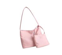 XIAOQENAN Two Polyamide Shoulder Sacks Women ’ s Elegant Pliable Work Purse Simple Substance Large Capacity Rudiments Shipper City Existence Women ' s Handbag Crossbody Bag