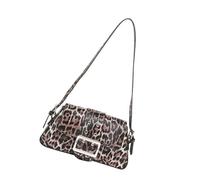 XIAOQENAN Women Shoulder Bag Leopards Print Armpit Bag Fashion Handbag All-matching Underarm Handbag Purse For Everyday Women Armpit Leopard Print All-matching Shoulder Underarm