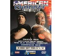 XIAOQIU 8x12 inch Metal Tin Signs American Chopper Tv Series DVD Box Set Parts 4-6 Discovery Channel Biker Show Metal Poster Novelty Metal Sign Home Bar Pub Wall Decoration 8X12 inch