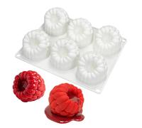 XiaoShenLu Raspberry Shape Silicone Molds Baking for Mousse Cake, 3D Baking Molds Dessert Mould for Chocolate Pastry Jelly Cheesecake