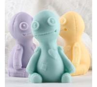 XIAOSHUI 3D Curse Doll Silicone Candle Mould Halloween 3D Horror Dolls Candle Moulds for Making Candle Resin Pillar Aromatherapy Candles Wax Soap Specimen Clay Craft