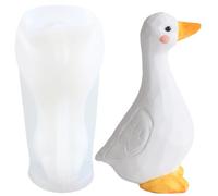 XIAOSHUI Duck Candle Mould Duck Resin Mould Ducks Candle Silicone Moulds Animal Resin Casting Mould for Candle Making Moulds Candles Home Decorate Mould Aromatherapy Candles Gypsum Clay Craft