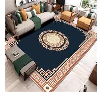 Xiaosua Floor Carpet kids rugs for bedrooms 100x160CM childrens bedroom blue Oriental print Room Rug
