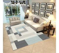 Xiaosua Kids Rugs For Bedrooms Boys bedroom 60x110CM carpet squares blue Gray easy care Laundry Room Rug Anti Slip