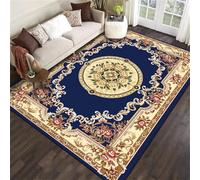 Xiaosua Lounge Rugs Large bedroom 100x200CM boys rug Gray Multi-colored retro floral carpet Children'S Bedside For Bedrooms Small