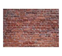 Xiaoterna 7x5ft Brick Wall Backdrop Retro Shabby Brown Brick Wall Photography Background Vintage Wall Newborn Baby Kids Adults Artistic Portrait Shooting Backdrop Room Office Decoration