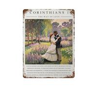 xiaoxiaoshen 1 Corinthians 13 4 Scripture Quotes (3) Wall Decor Art Metal Tin Poster Modern Home Decor Art Home Bar Shop Decorations Vintage Sign 40x30cm
