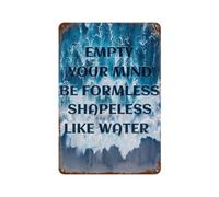 xiaoxiaoshen About Thoughts Motivational Wall Decor Art Metal Tin Poster Modern Home Decor Art Home Bar Shop Decorations Vintage Sign 30x20cm