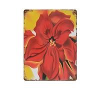 xiaoxiaoshen American Artist Georgia O'Keeffe (24) Wall Decor Art Metal Tin Poster Modern Home Decor Art Home Bar Shop Decorations Vintage Sign 40x30cm