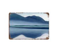 xiaoxiaoshen American Artist Georgia O'Keeffe (42) Wall Decor Art Metal Tin Poster Modern Home Decor Art Home Bar Shop Decorations Vintage Sign 20x30cm