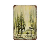 xiaoxiaoshen Charles E Burchfield (13) Wall Decor Art Metal Tin Poster Modern Home Decor Art Home Bar Shop Decorations Vintage Sign 30x20cm