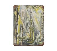 xiaoxiaoshen Charles E Burchfield (15) Wall Decor Art Metal Tin Poster Modern Home Decor Art Home Bar Shop Decorations Vintage Sign 40x30cm