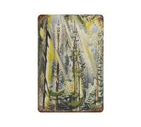 xiaoxiaoshen Charles E Burchfield (15) Wall Decor Art Metal Tin Poster Modern Home Decor Art Home Bar Shop Decorations Vintage Sign 30x20cm