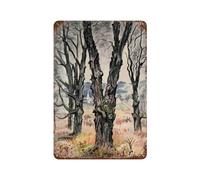 xiaoxiaoshen Charles E Burchfield (17) Wall Decor Art Metal Tin Poster Modern Home Decor Art Home Bar Shop Decorations Vintage Sign 30x20cm
