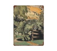 xiaoxiaoshen Charles E Burchfield (22) Wall Decor Art Metal Tin Poster Modern Home Decor Art Home Bar Shop Decorations Vintage Sign 40x30cm