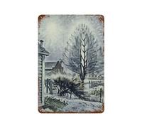 xiaoxiaoshen Charles E Burchfield (4) Wall Decor Art Metal Tin Poster Modern Home Decor Art Home Bar Shop Decorations Vintage Sign 30x20cm