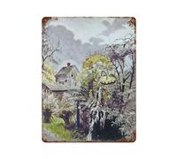 xiaoxiaoshen Charles E Burchfield (5) Wall Decor Art Metal Tin Poster Modern Home Decor Art Home Bar Shop Decorations Vintage Sign 40x30cm