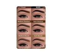 xiaoxiaoshen Different Color Eyebrow Pencil Effect Wall Decor Art Metal Tin Poster Modern Home Decor Art Home Bar Shop Decorations Vintage Sign 30x20cm