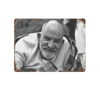 xiaoxiaoshen Neem Karoli Baba Devotee of The Hindu God Wall Decor Art Metal Tin Poster Modern Home Decor Art Home Bar Shop Decorations Vintage Sign 30x40cm