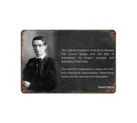 xiaoxiaoshen Philosopher Rudolf Steiner Motivational (2) Wall Decor Art Metal Tin Poster Modern Home Decor Art Home Bar Shop Decorations Vintage Sign 20x30cm