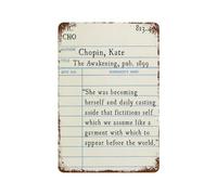 xiaoxiaoshen The Awakening She Was Becoming Herself Wall Decor Art Metal Tin Poster Modern Home Decor Art Home Bar Shop Decorations Vintage Sign 30x20cm