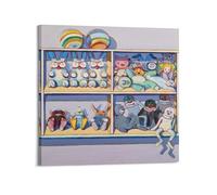 xiaoxiaoshen Wayne Thiebaud Pop (57) Canvas Poster Wall Art Prints Room Aesthetic Murals Bedroom And Living Decorations 20x20inch(50x50cm)