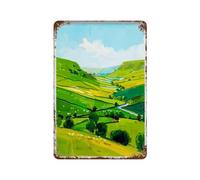xiaoxiaoshen Yorkshire Dales Travel British Ar_1_3 Wall Decor Art Metal Tin Poster Modern Home Decor Art Home Bar Shop Decorations Vintage Sign 30x20cm