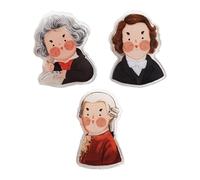 XIAOXIAOYU Book Bookholder, Sheet Music Holder, Bookmark Clips Cartoon Book Opender Holder, Portable Acrylic Piano Accessories for Violin, Albums, Large Catalogs, Office