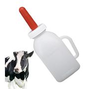 XIAOXIAOYU Calf Bottles and Teats, Animal for Drinking, Reinforced Wide Mouth Suction Bottle for Goat Calves, Sheep and Cows with Ergonomic Design