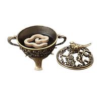 XIAOXIAOYU Cone Incense Holder | Buddhist Utensils Burner - Meditation Incense Holder for Yoga Spa Home Entrance Office Ritual Daily