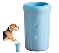 XIAOXIAOYU Dog Paw Washer,Puppy Feet Cleaning Cup - Portable Pet Bath Paw Washer with Soft Bristle for All Breeds Daily Grooming, Travel Camping Road Trip