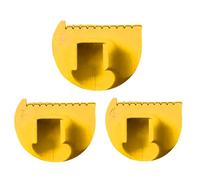 XIAOXIAOYU Edge Safety | Edge Sewing Templates 2/3/4 mm Quilting Tool, Finger Ruler Knitting Needle Measuring Tool with Thumb Guide for Machine Collars and Cuffs