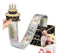 XIAOXIAOYU Extendable Gift Box, Extendable Cash Gift Box, Surprise Money Gift Boxes for Adults and Children, Funny Birthday Money Box, Money Holder, for