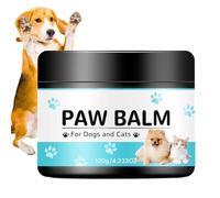 XIAOXIAOYU Foot Care Cream for Pets, Paw Soothing Balm - 120 g Dog Paw Wax - Dog Paw Protector for Hot Plaster, Moisturising, Leak-Proof Dog Paw Balm Protects Against