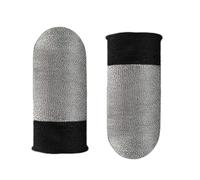 XIAOXIAOYU Game Sleeve Finger, Mobile Phone Game Finger Sleeve, Non-Slip Silver Fibre COTS Protector Fingertips Finger Case - Touchscreen Breathable