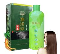 XIAOXIAOYU Hair Color Shampoo For Gray Hair | Bubble Color Shampoo,Lasting Long Coloring For Old Man, Men And Women
