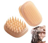 XIAOXIAOYU Hair Massager, Hair Washing Brush, Shower Hair Brush, Silicone Head Massager, Shampoo Brush Head Massager, Scalp Cleaning Hair Brush for Families