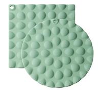 XIAOXIAOYU Kitchen Placemat - Silicone Heat-Proof Placemat - Non-Slip Place Mats for Dining Table | for Dormitory Hotel Restaurant Apartment Rental Bakeries Cafe